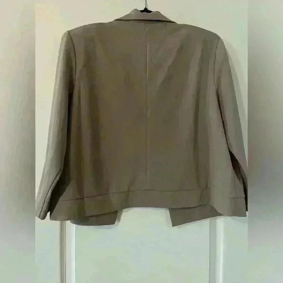 NYCC Tan Blazer Jacket SZ L - Picture 8 of 9